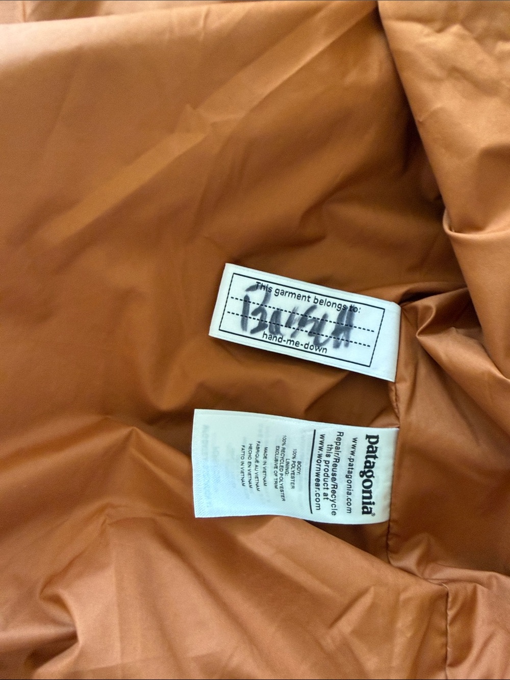 Patagonia retro-x fleece kids jacket size M (10) - Picture 8 of 8